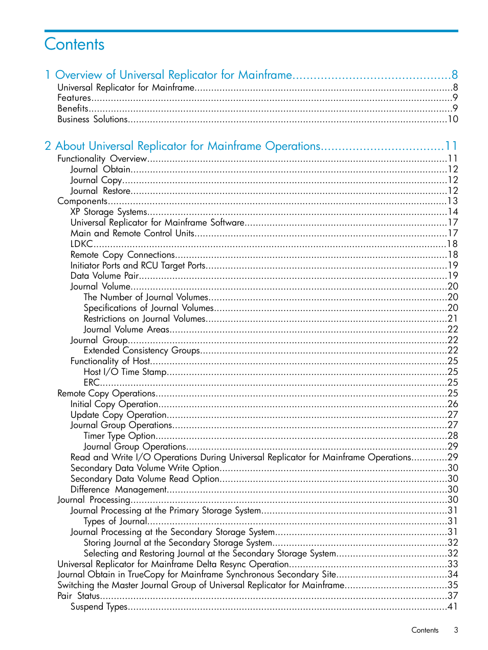 HP StorageWorks XP Remote Web Console Software User Manual | Page 3 / 252