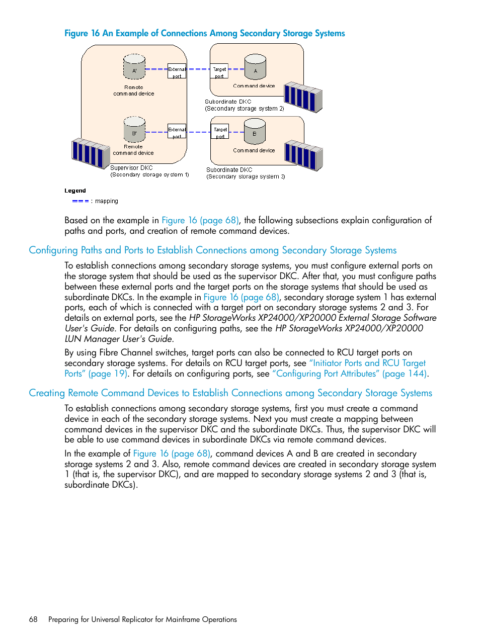 HP StorageWorks XP Remote Web Console Software User Manual | Page 68 / 252