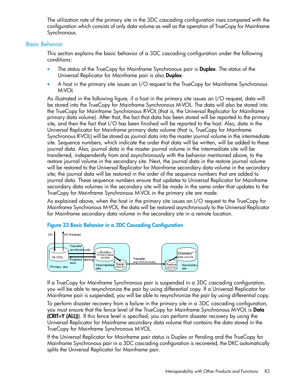 Basic behavior | HP StorageWorks XP Remote Web Console Software User Manual | Page 83 / 252