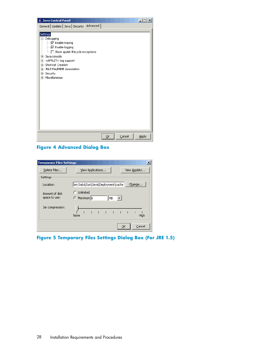 4 advanced dialo, G box, Figure 4 | Figure 5 | HP XP20000XP24000 Disk Array User Manual | Page 28 / 110