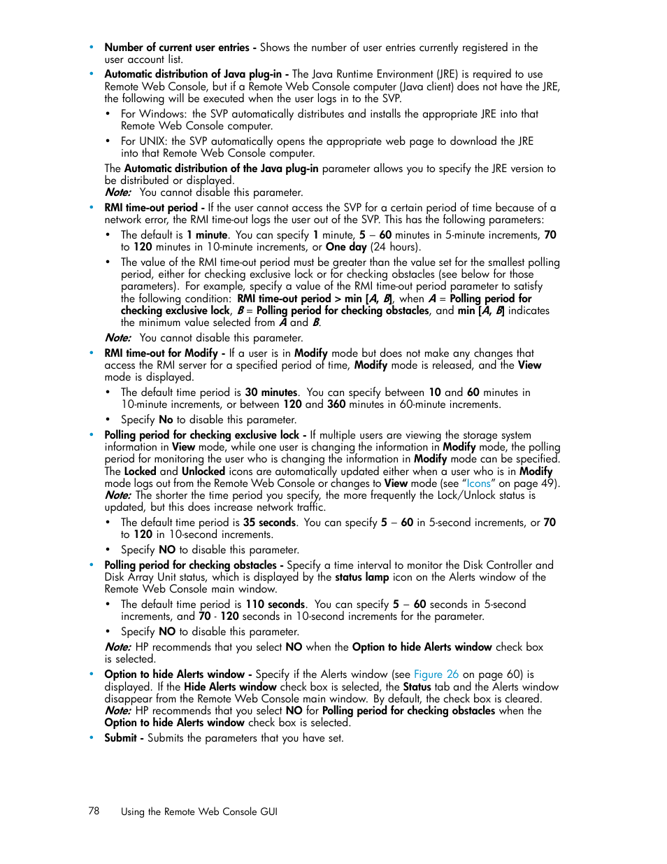 HP XP20000XP24000 Disk Array User Manual | Page 78 / 110