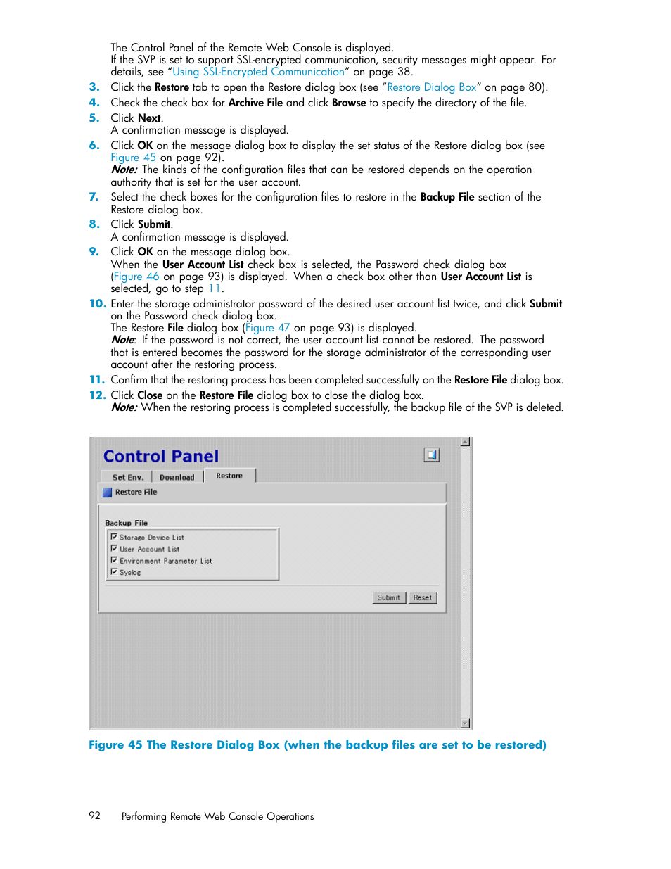 HP XP20000XP24000 Disk Array User Manual | Page 92 / 110