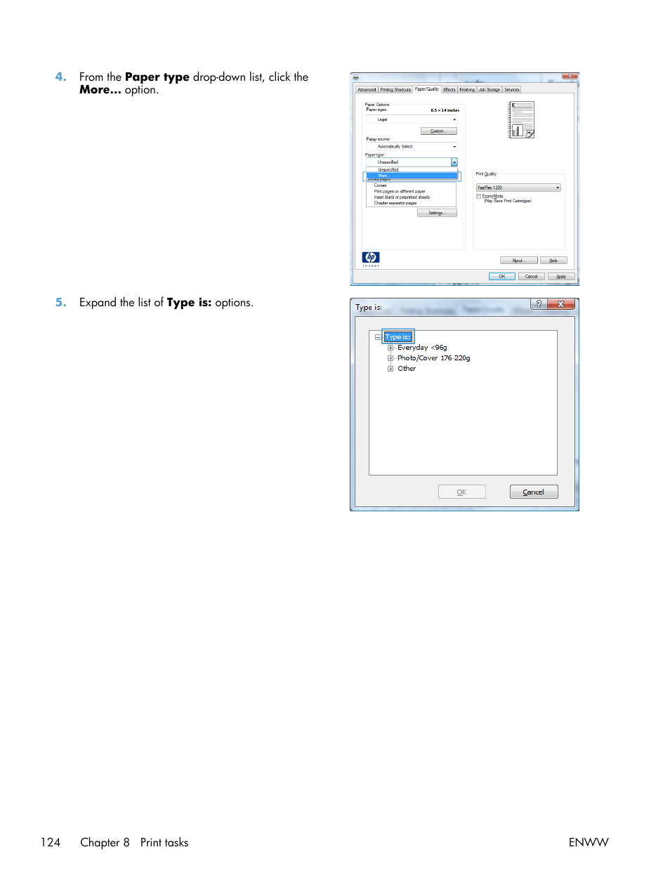 HP LaserJet Enterprise 600 Printer M603 series User Manual | Page 140 / 264