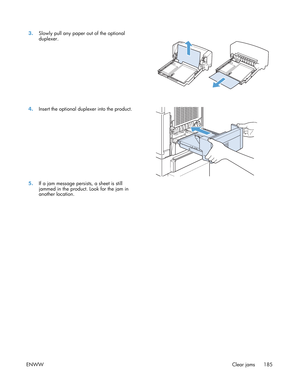 HP LaserJet Enterprise 600 Printer M603 series User Manual | Page 201 / 264