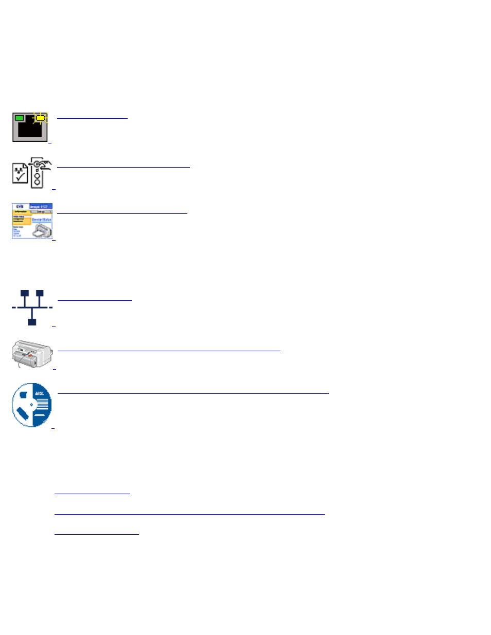 HP Deskjet 6127 Color Inkjet Printer User Manual | 21 pages