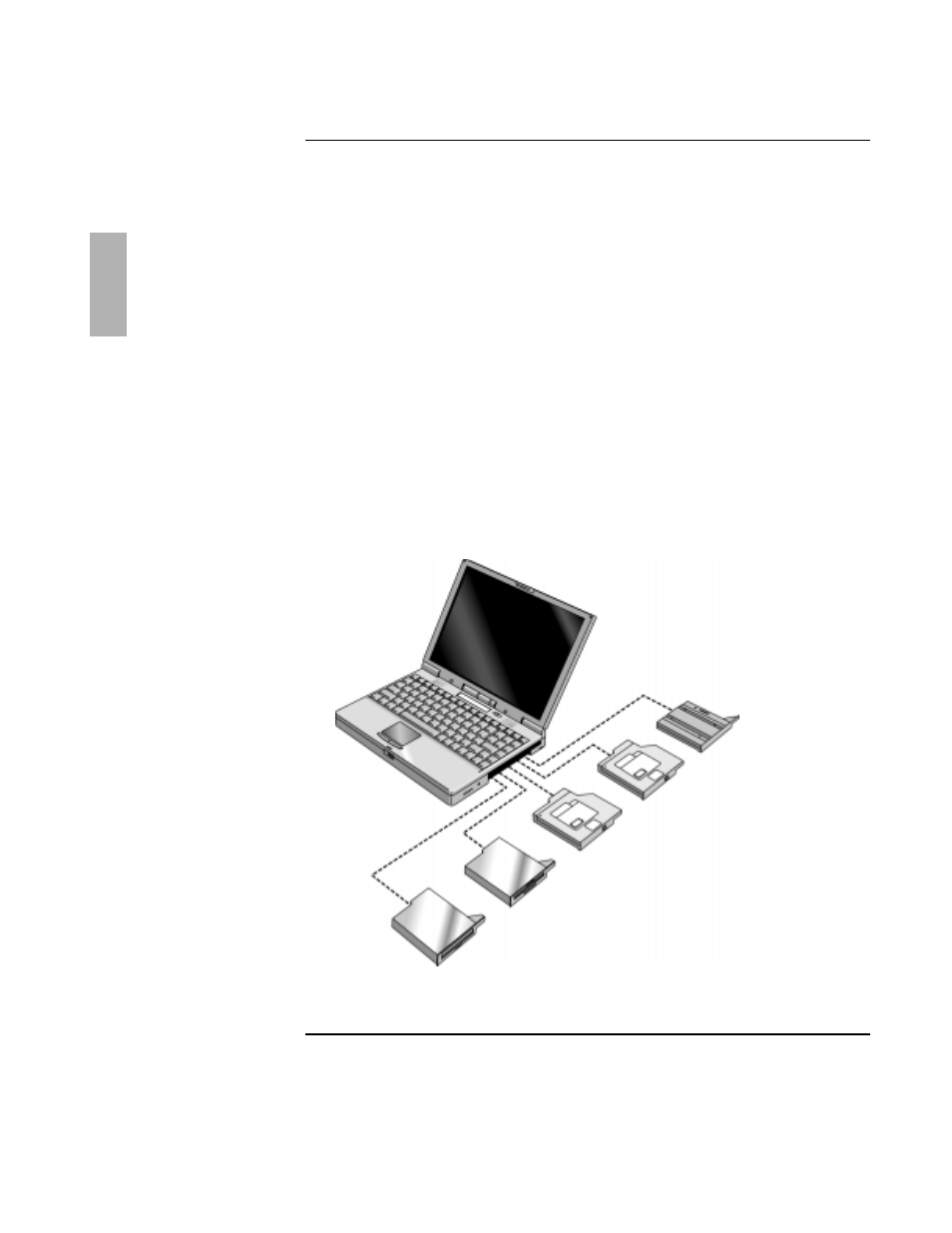 Using omnibook plug-in modules | HP OmniBook 2100 Notebook PC User Manual | Page 6 / 35