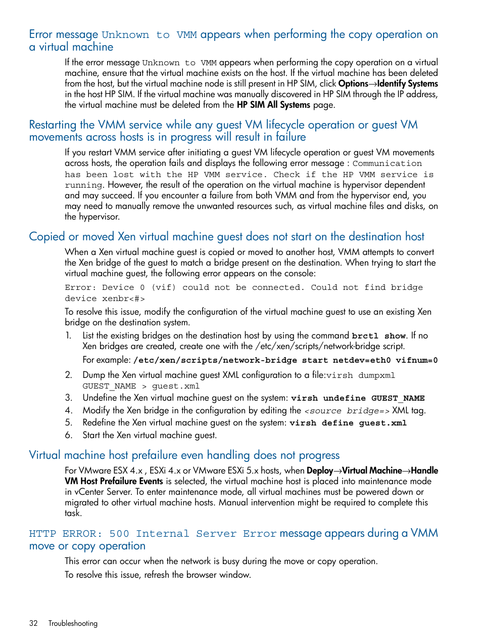 HP Insight Control Software for Linux User Manual | Page 32 / 54