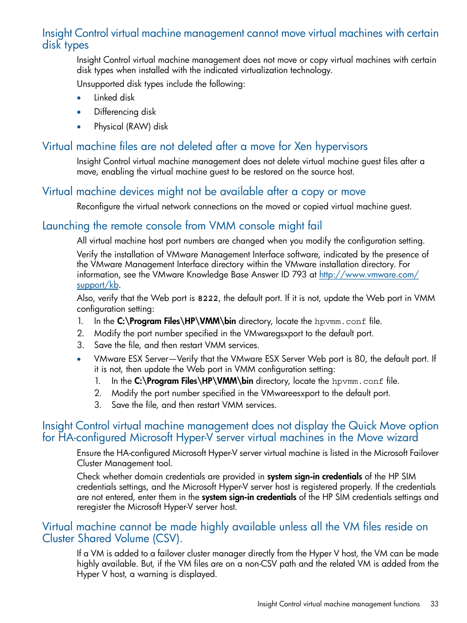 HP Insight Control Software for Linux User Manual | Page 33 / 54