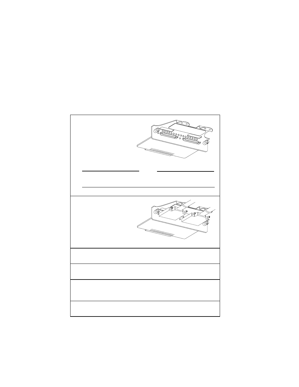 Table 5–10 installing an i/o module, Table 5–10, Single-ended i/o module | HP Array Controller HSG V8.7 Software User Manual | Page 124 / 206