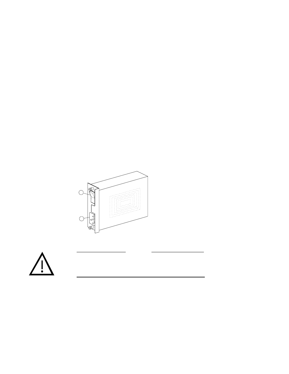 Ac input box, Figure 6–2 ac input box, Ac input box –4 | Power distribution | HP Array Controller HSG V8.7 Software User Manual | Page 130 / 206