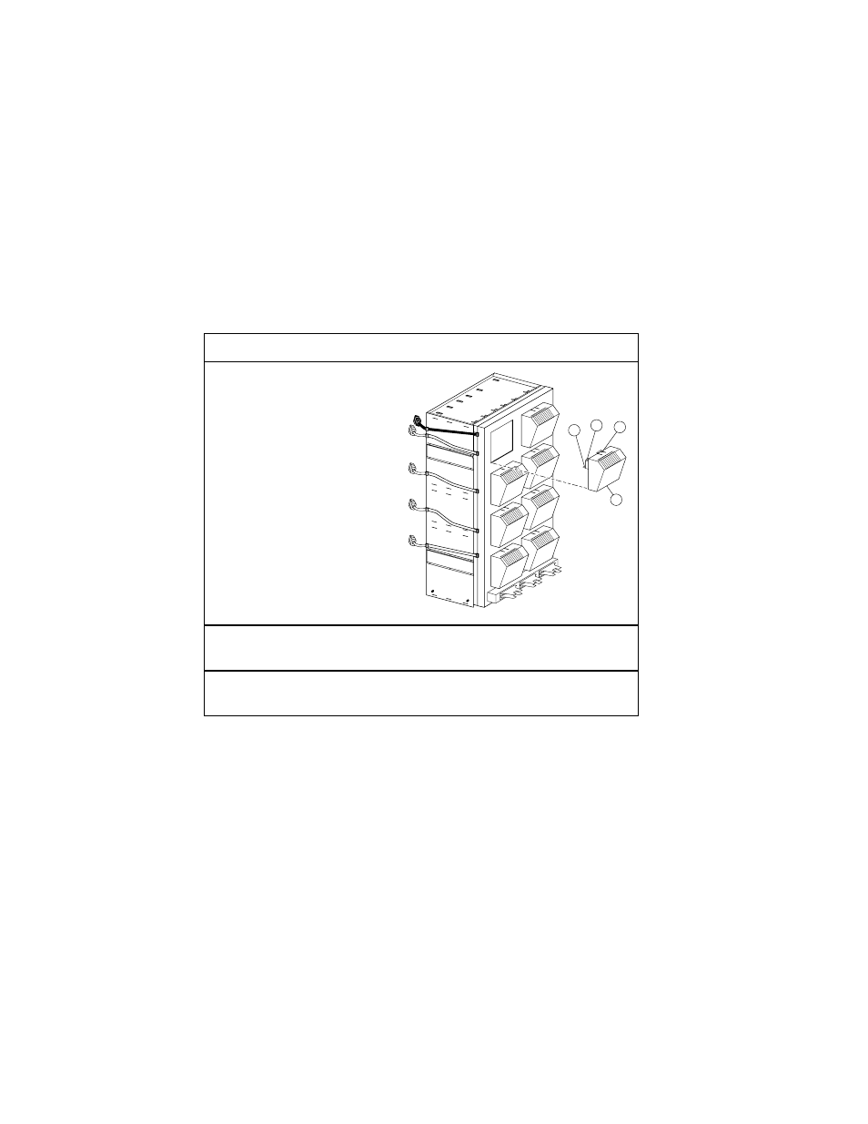 Table 8–2 installing a blower, Table 8–2 i, Enclosure blowers | HP Array Controller HSG V8.7 Software User Manual | Page 166 / 206