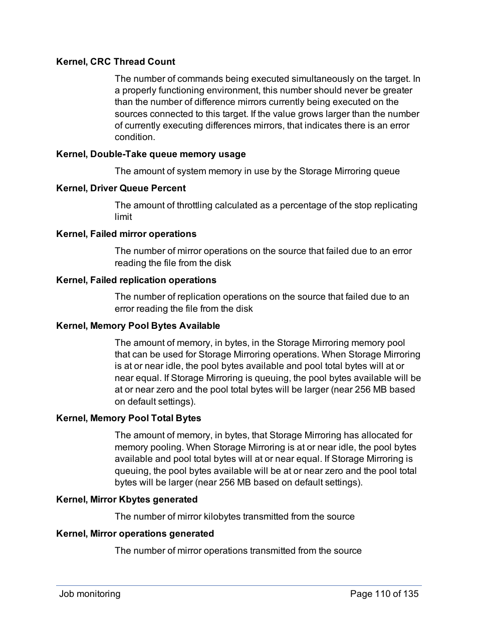 HP Storage Mirroring Software User Manual | Page 111 / 136