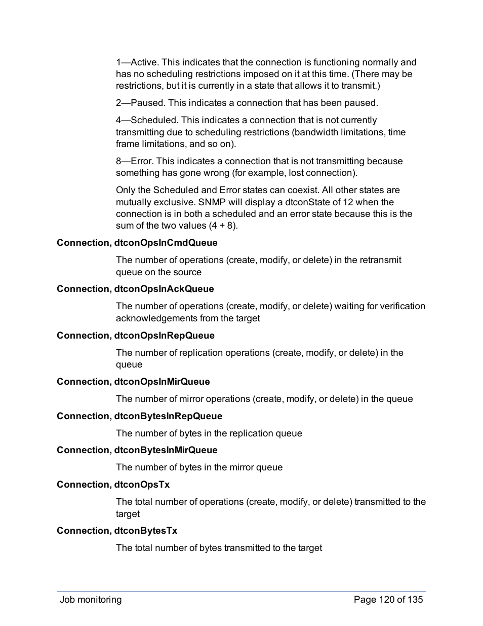 HP Storage Mirroring Software User Manual | Page 121 / 136