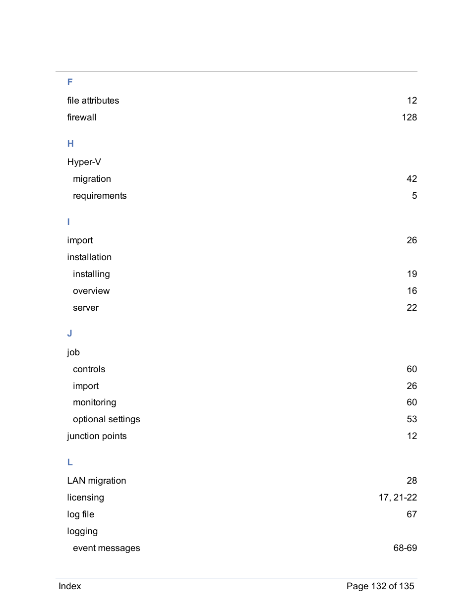 HP Storage Mirroring Software User Manual | Page 133 / 136