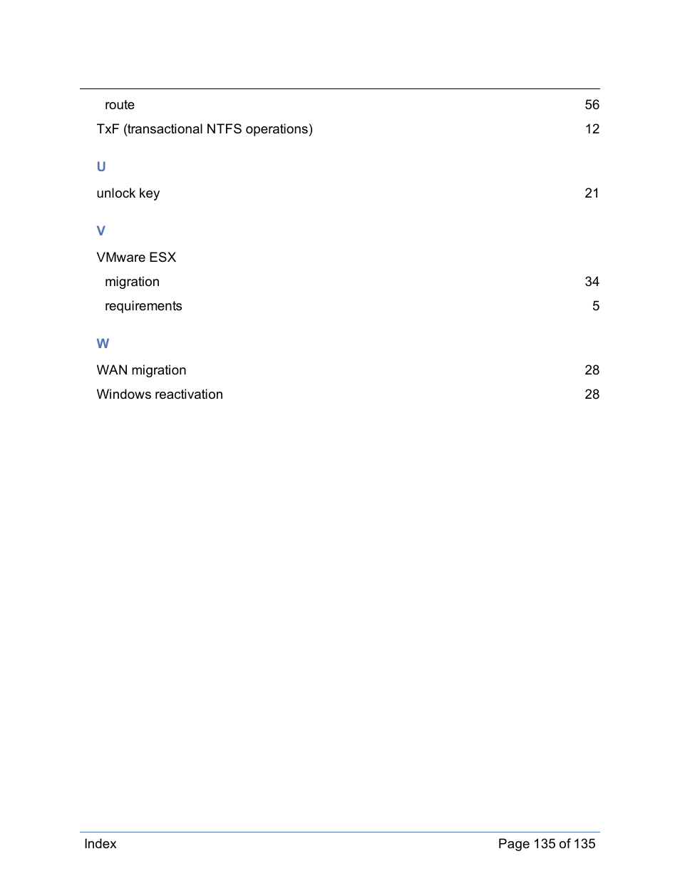 HP Storage Mirroring Software User Manual | Page 136 / 136