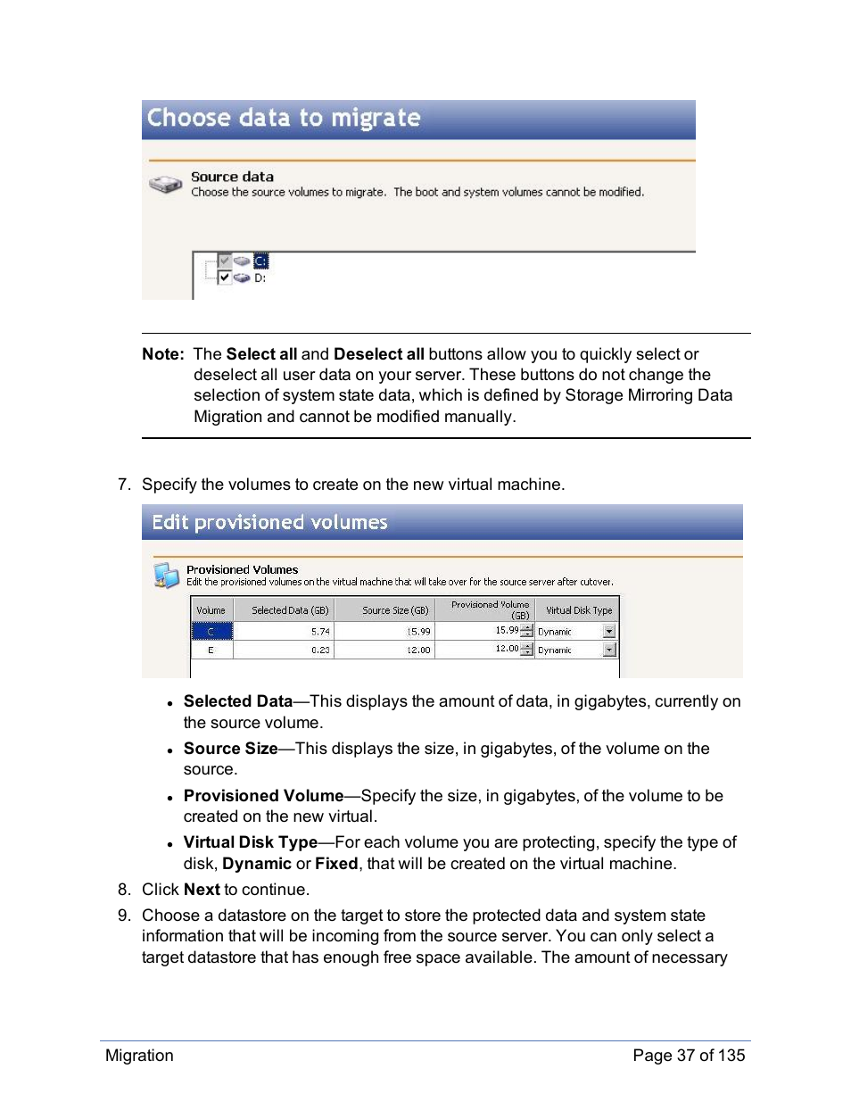 HP Storage Mirroring Software User Manual | Page 38 / 136