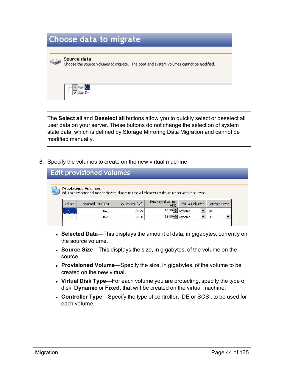 HP Storage Mirroring Software User Manual | Page 45 / 136