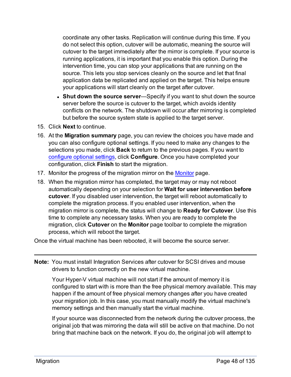 HP Storage Mirroring Software User Manual | Page 49 / 136