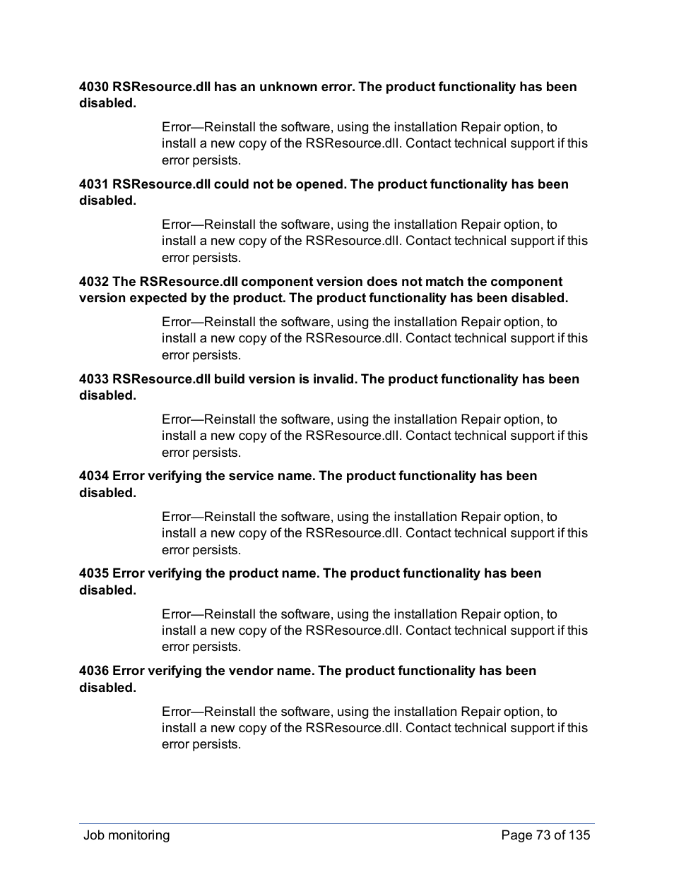HP Storage Mirroring Software User Manual | Page 74 / 136
