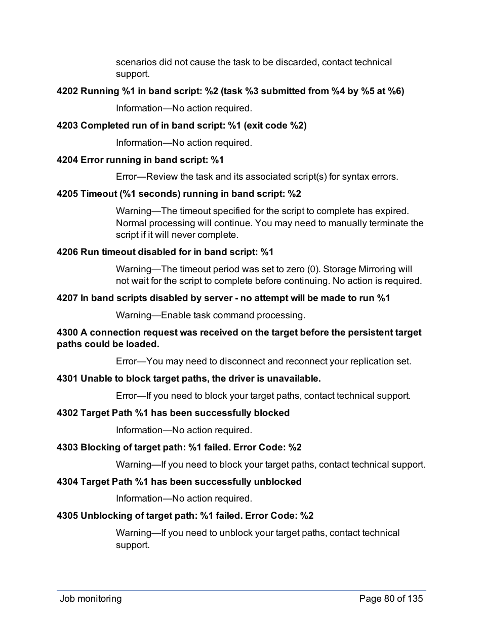 HP Storage Mirroring Software User Manual | Page 81 / 136