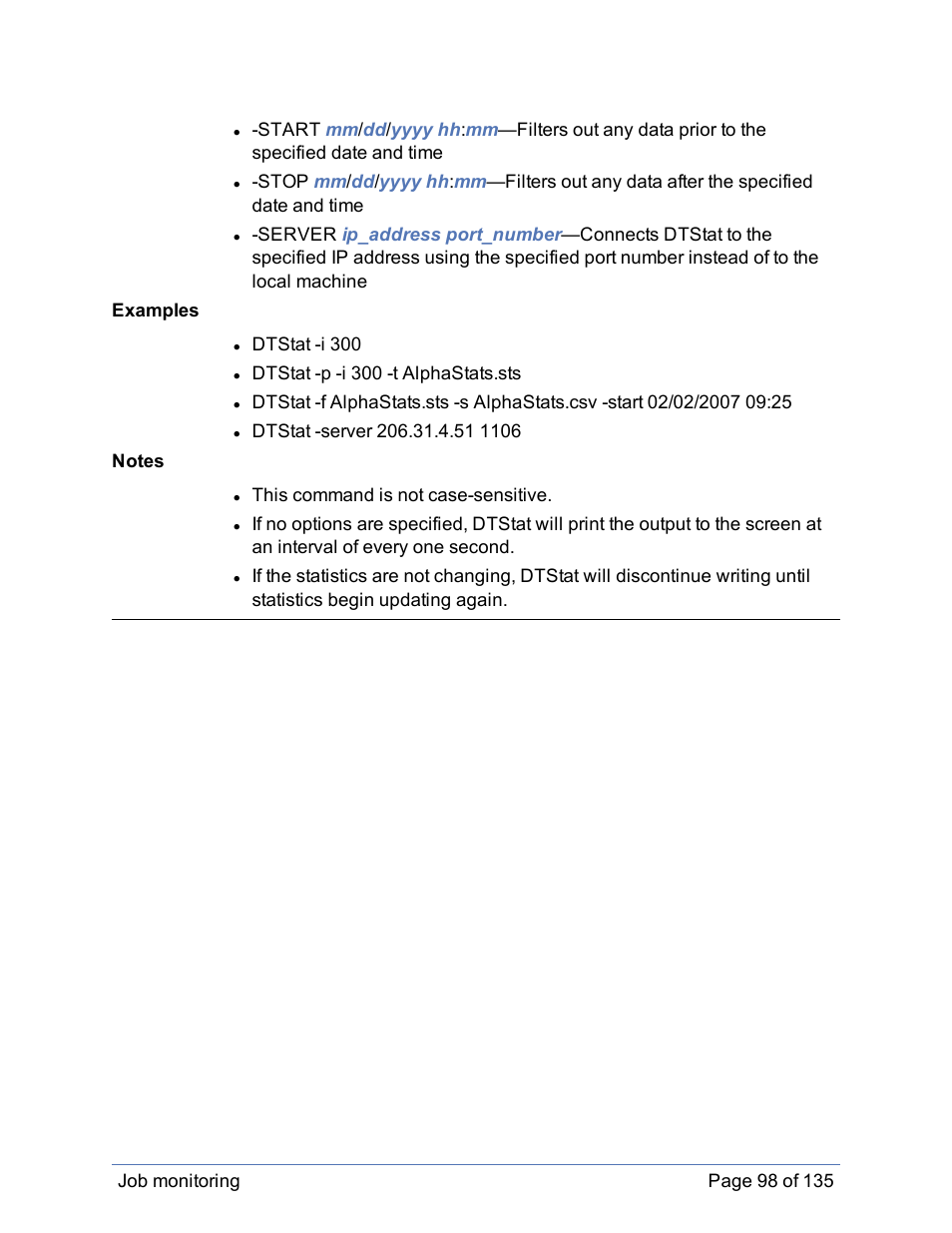 HP Storage Mirroring Software User Manual | Page 99 / 136