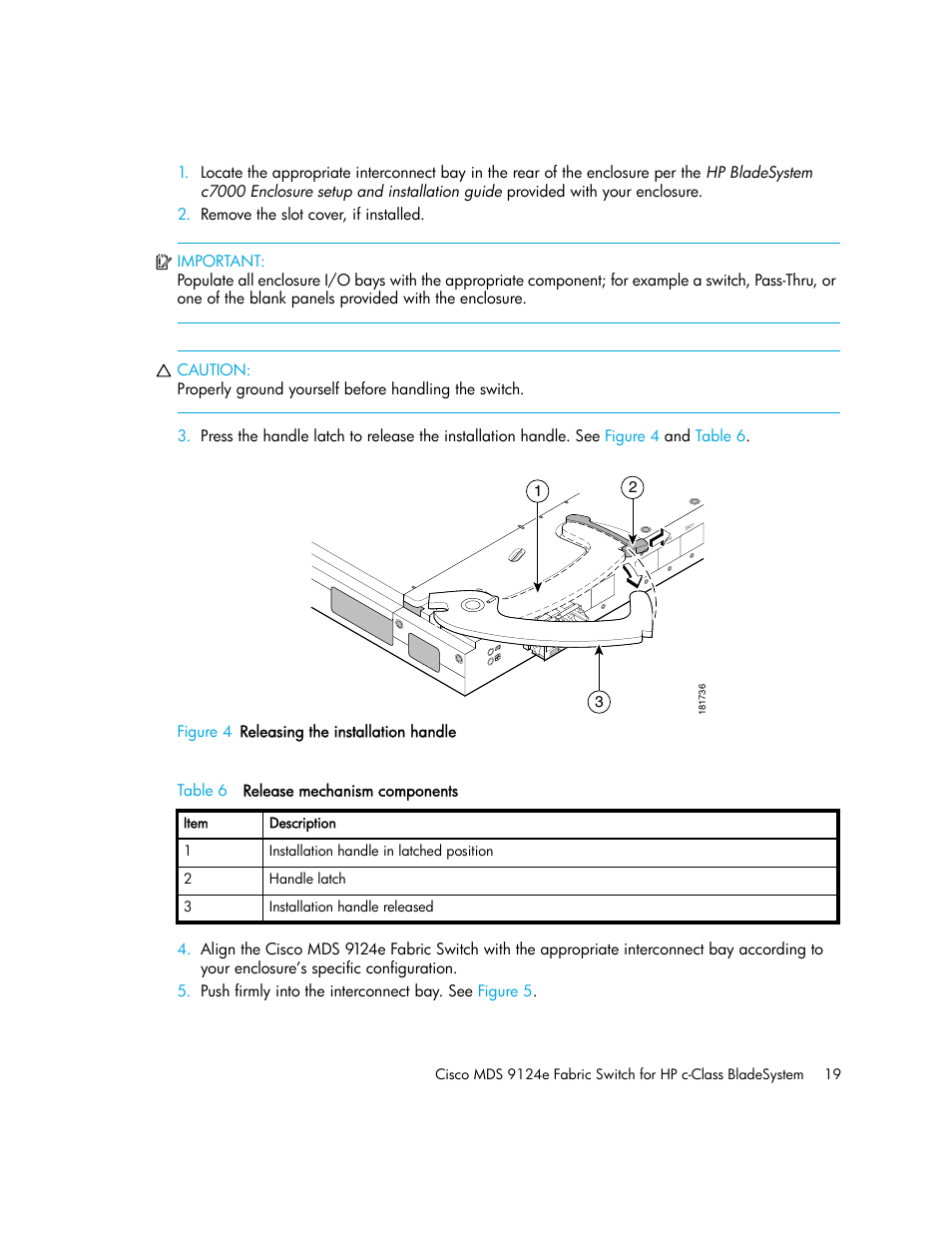 HP Cisco MDS 9124e Fabric Switch for BladeSystem c-Class User Manual | Page 19 / 68