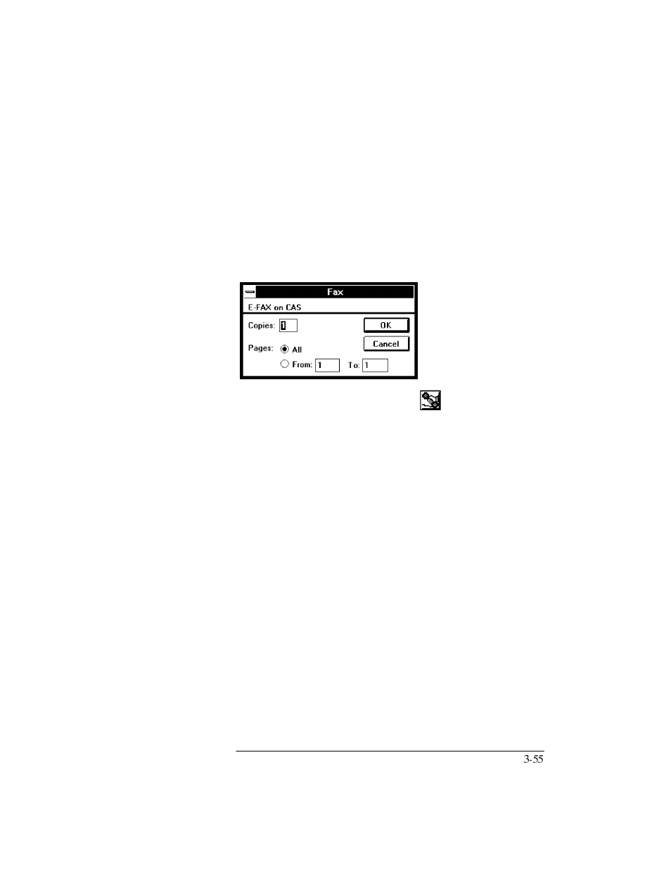 Faxing a saved file from eclipse fax se | HP Officejet 350 All-in-One Printer User Manual | Page 124 / 227