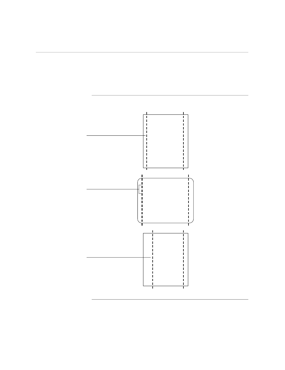 Printing your document 12–8, Figure 12-1. offsetting the text, Shifting the text on the page | HP Integrity NonStop H-Series User Manual | Page 304 / 363