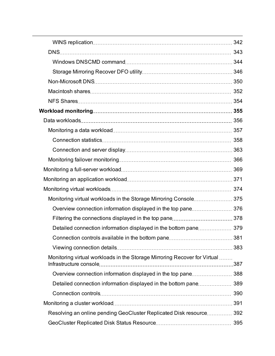 HP Storage Mirroring Software User Manual | Page 10 / 678