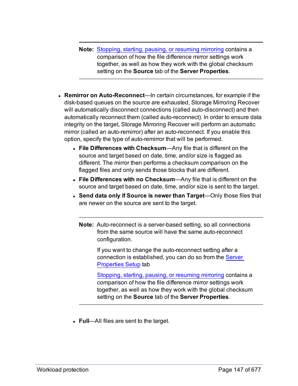 HP Storage Mirroring Software User Manual | Page 148 / 678