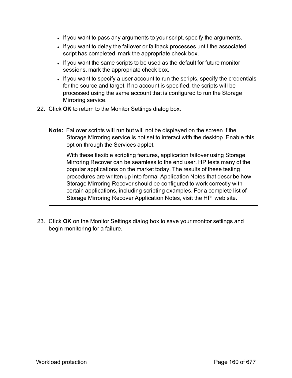 HP Storage Mirroring Software User Manual | Page 161 / 678