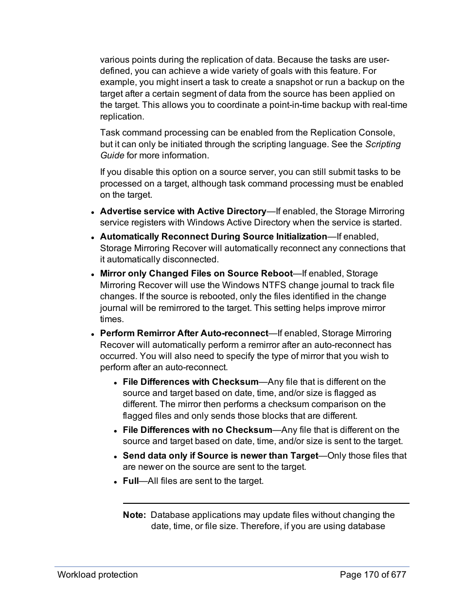 HP Storage Mirroring Software User Manual | Page 171 / 678