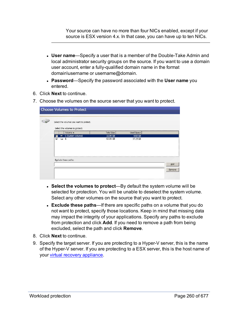 HP Storage Mirroring Software User Manual | Page 261 / 678