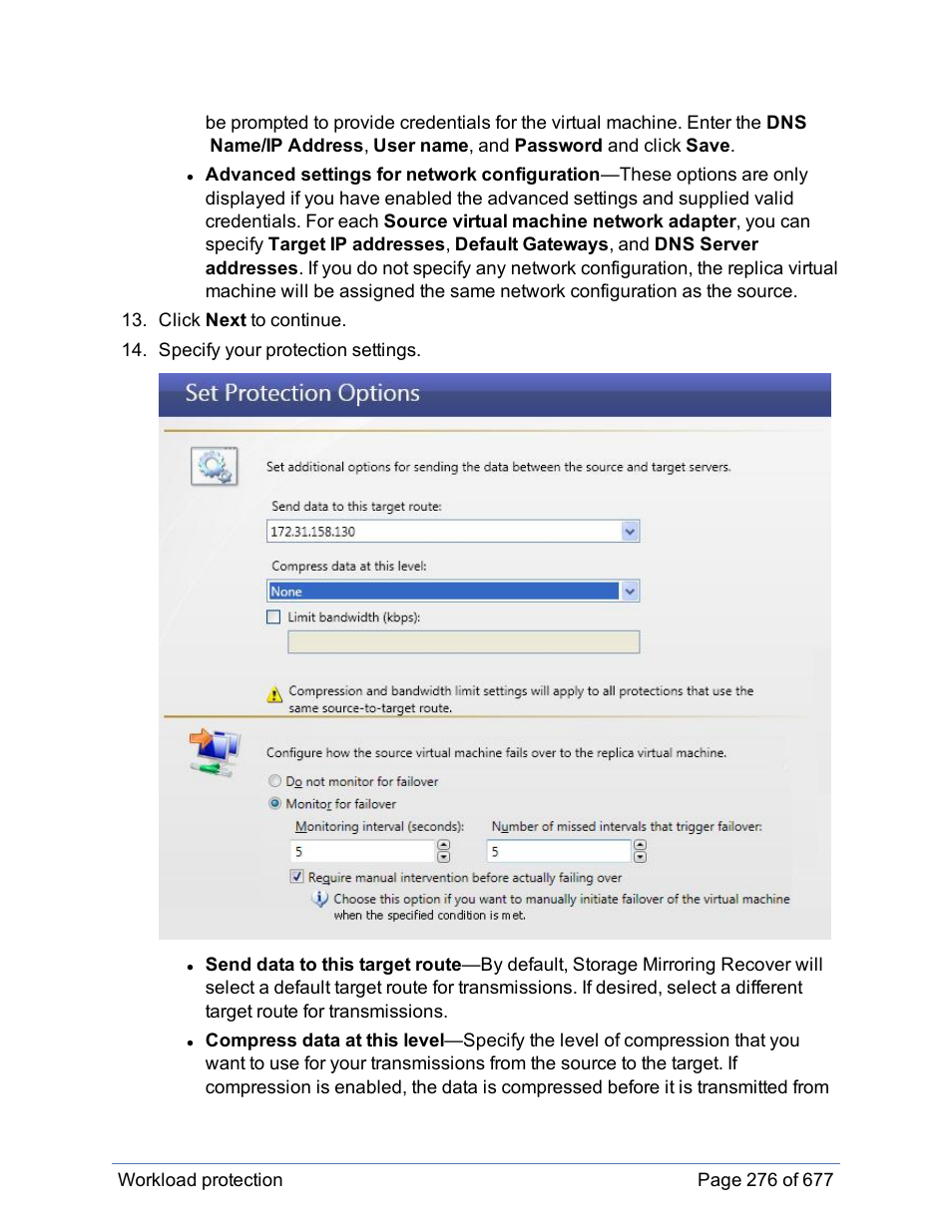 HP Storage Mirroring Software User Manual | Page 277 / 678