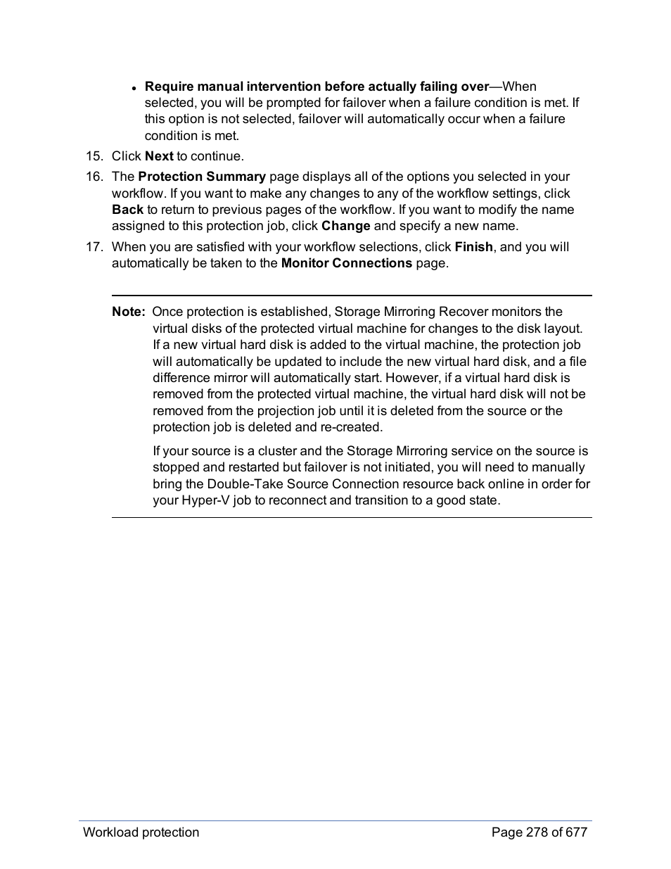 HP Storage Mirroring Software User Manual | Page 279 / 678