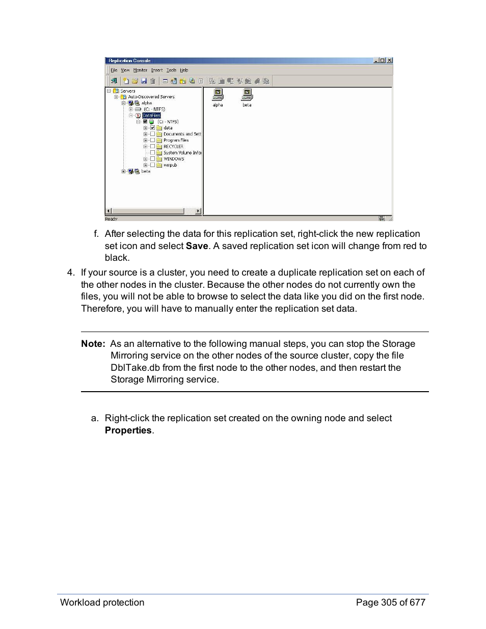 HP Storage Mirroring Software User Manual | Page 306 / 678