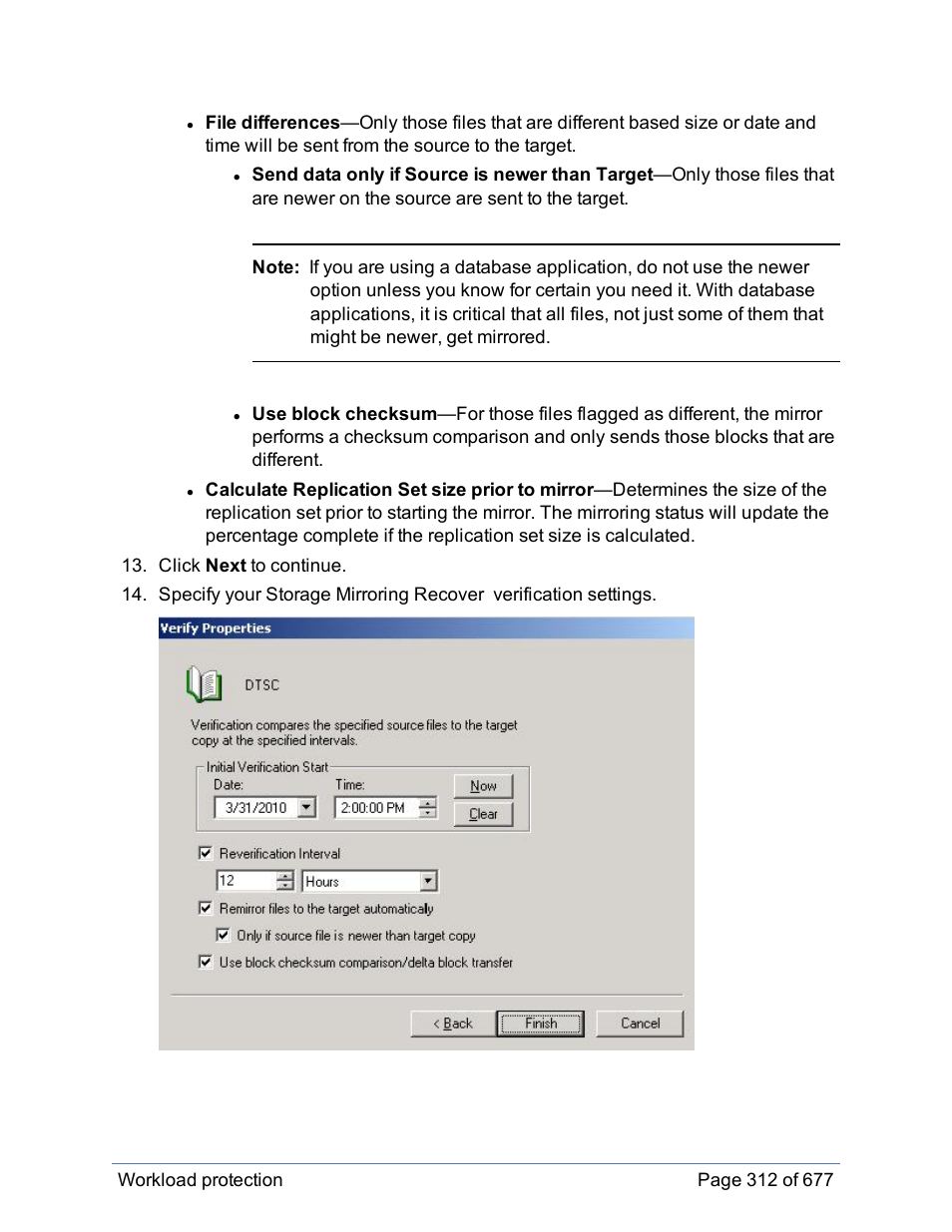 HP Storage Mirroring Software User Manual | Page 313 / 678