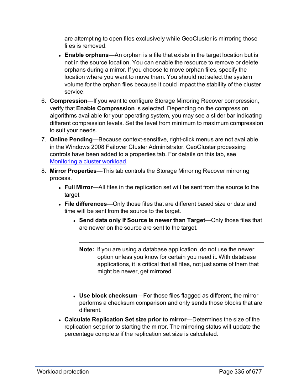 HP Storage Mirroring Software User Manual | Page 336 / 678