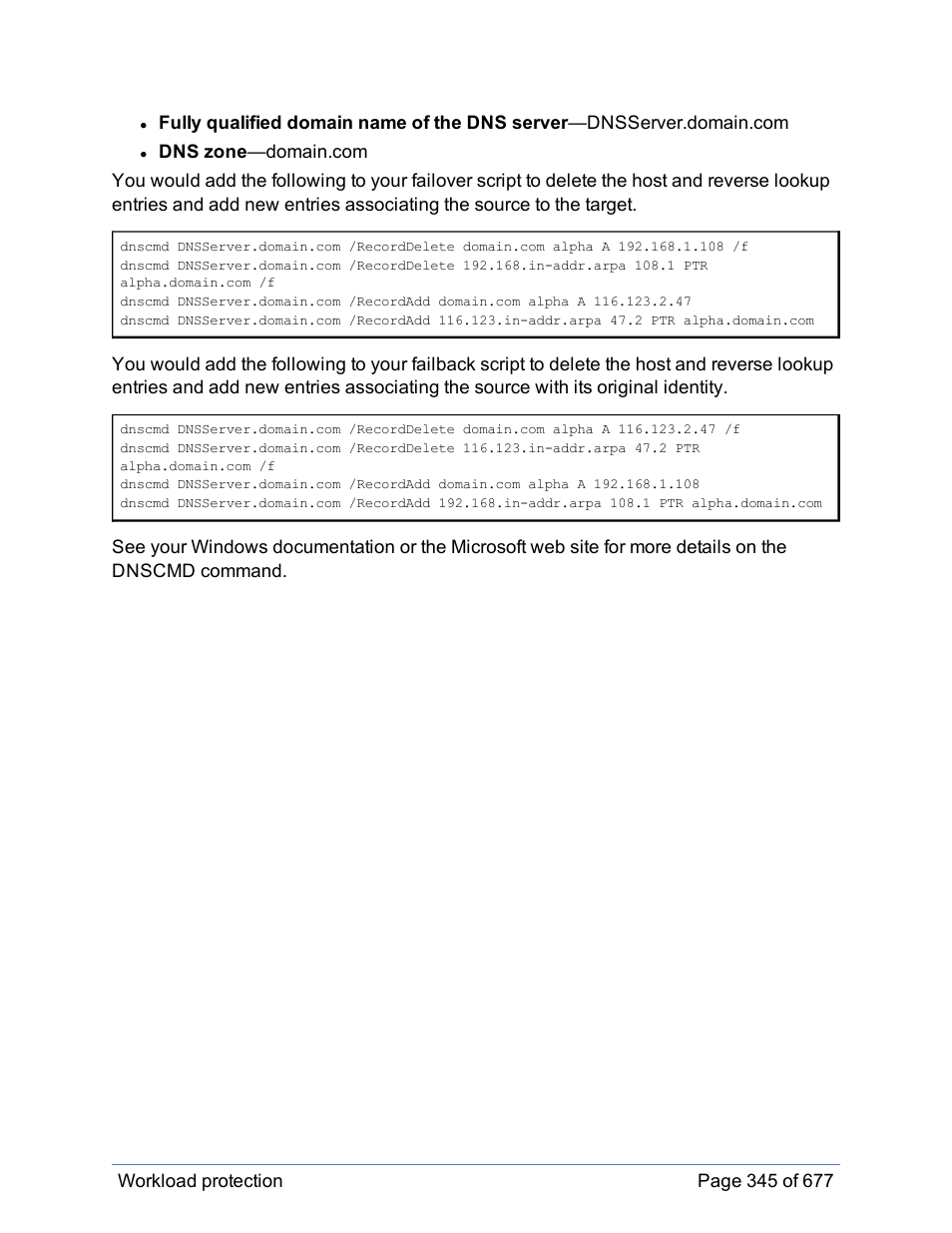 HP Storage Mirroring Software User Manual | Page 346 / 678