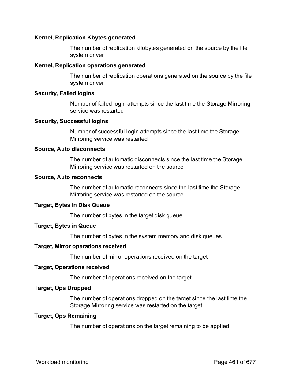 HP Storage Mirroring Software User Manual | Page 462 / 678