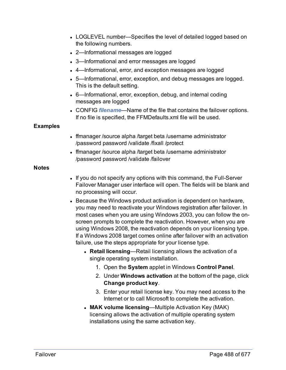 HP Storage Mirroring Software User Manual | Page 489 / 678