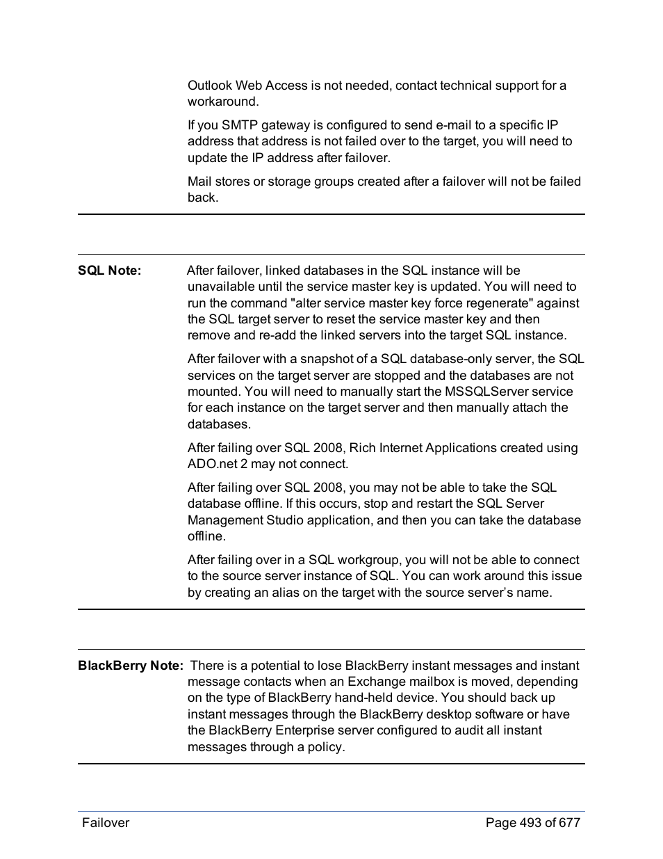 HP Storage Mirroring Software User Manual | Page 494 / 678