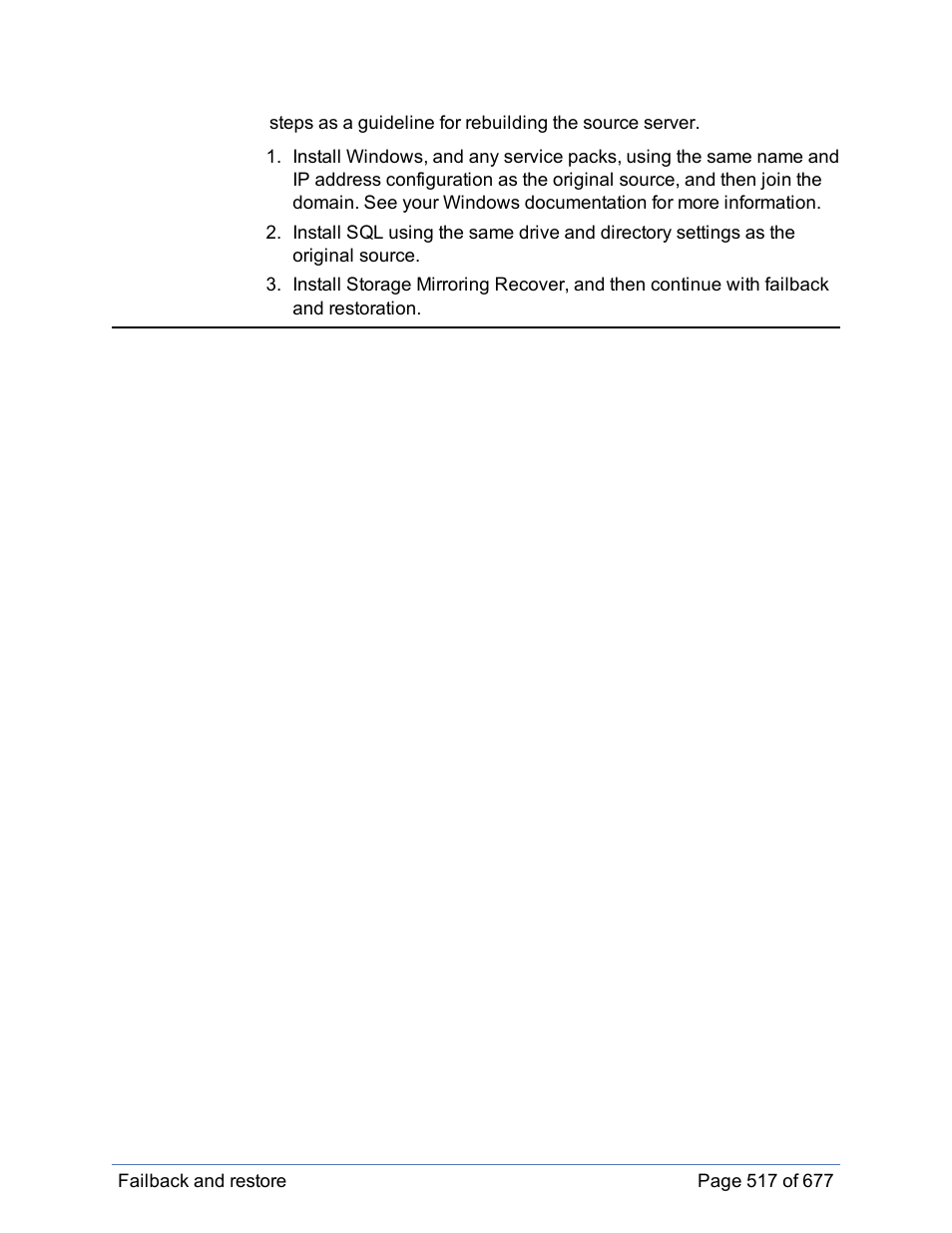 HP Storage Mirroring Software User Manual | Page 518 / 678