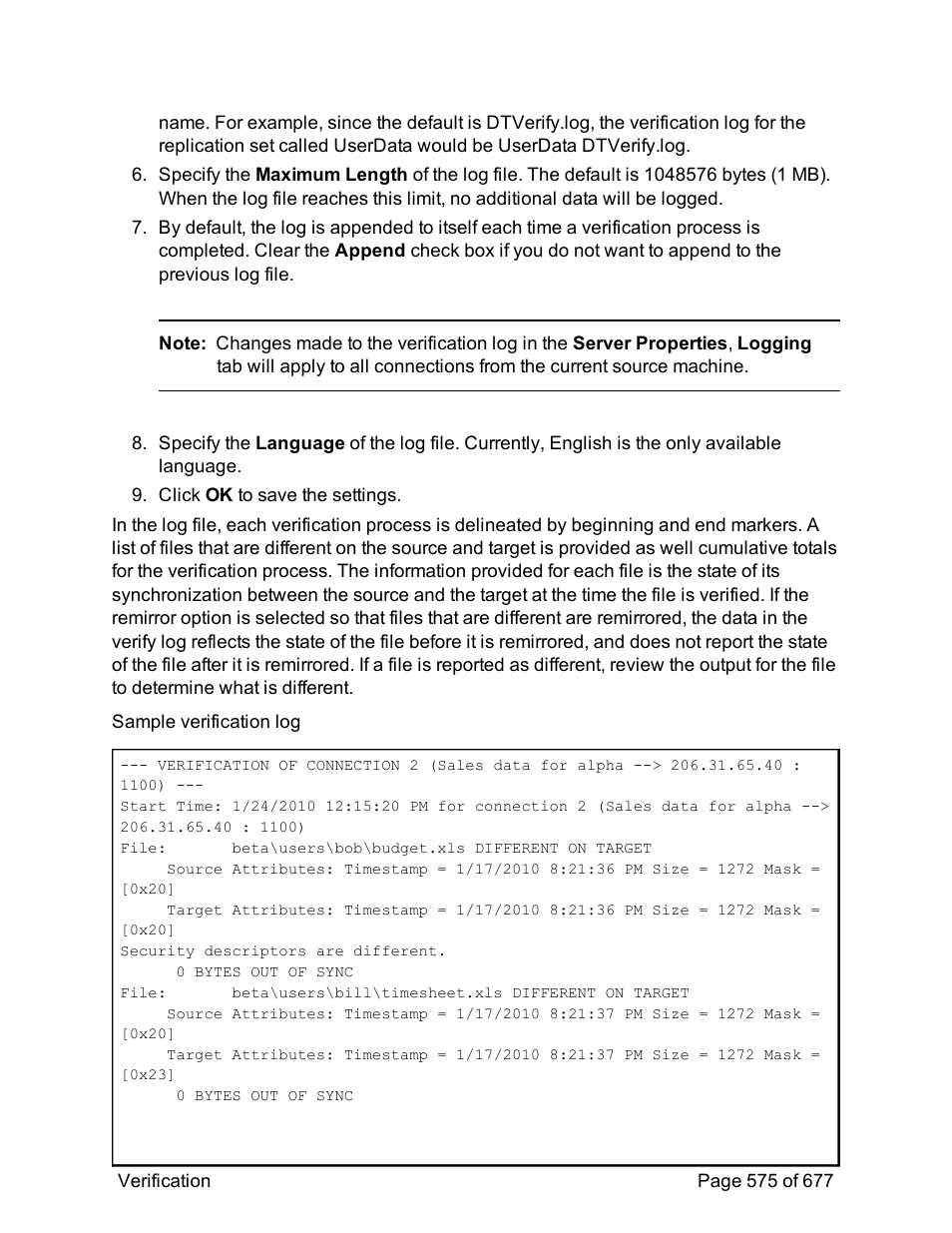 HP Storage Mirroring Software User Manual | Page 576 / 678