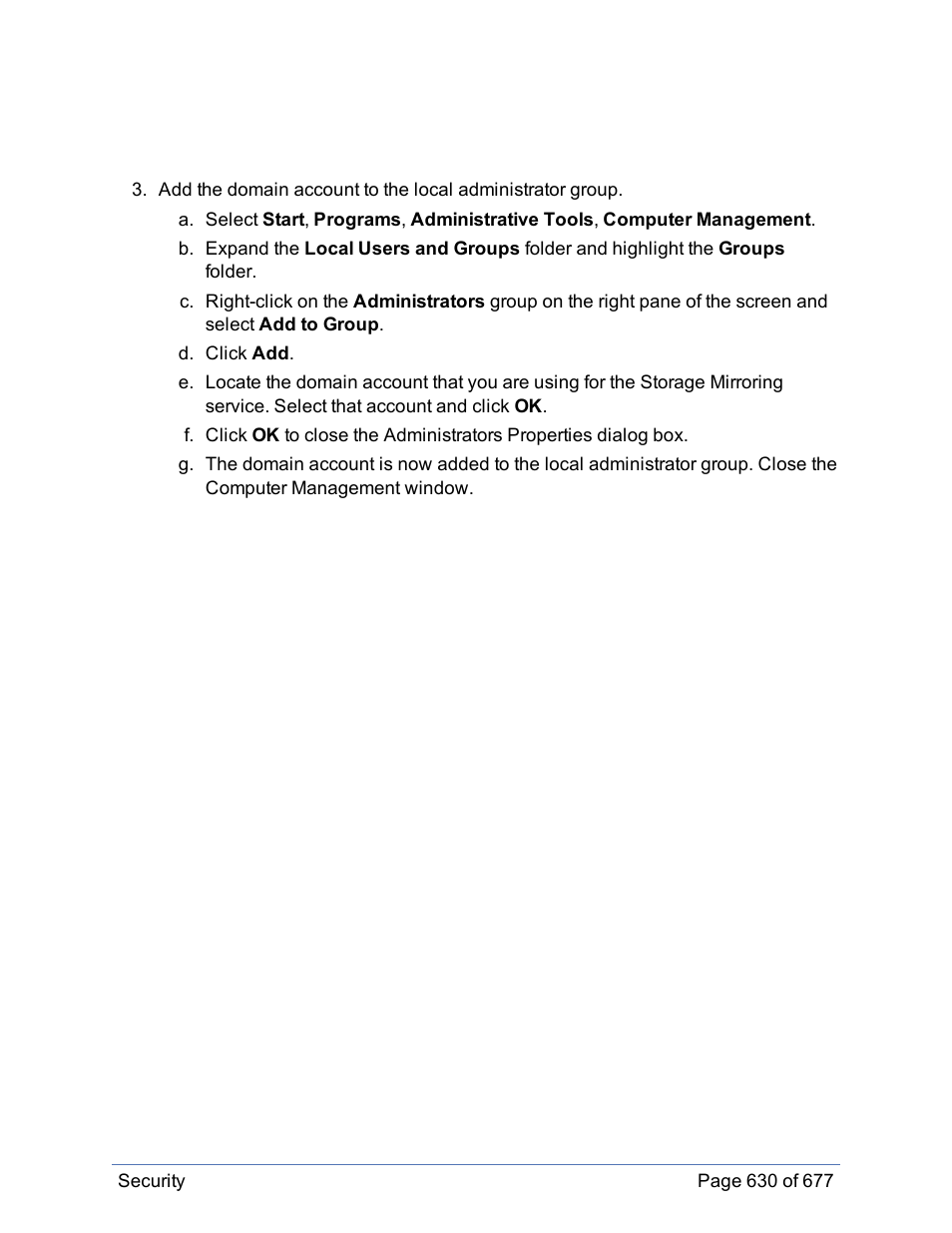 HP Storage Mirroring Software User Manual | Page 631 / 678