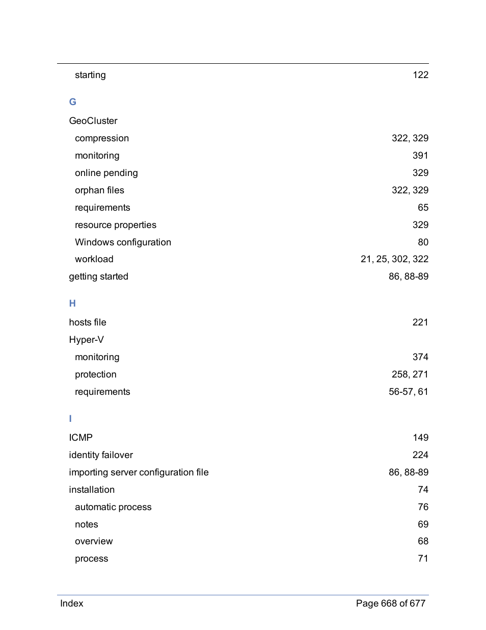 HP Storage Mirroring Software User Manual | Page 669 / 678