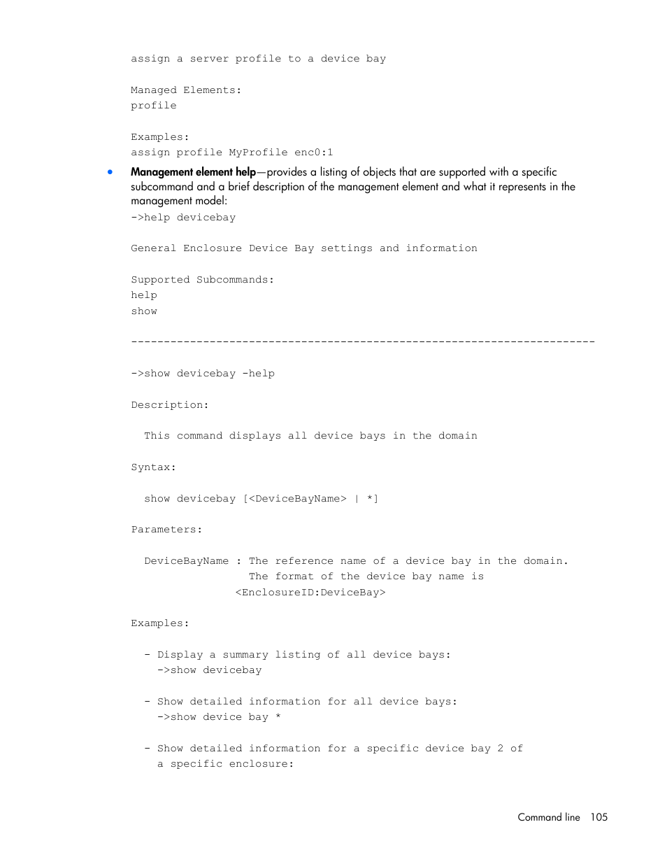 HP Virtual Connect 8Gb 24-port Fibre Channel Module for c-Class BladeSystem User Manual | Page 105 / 159