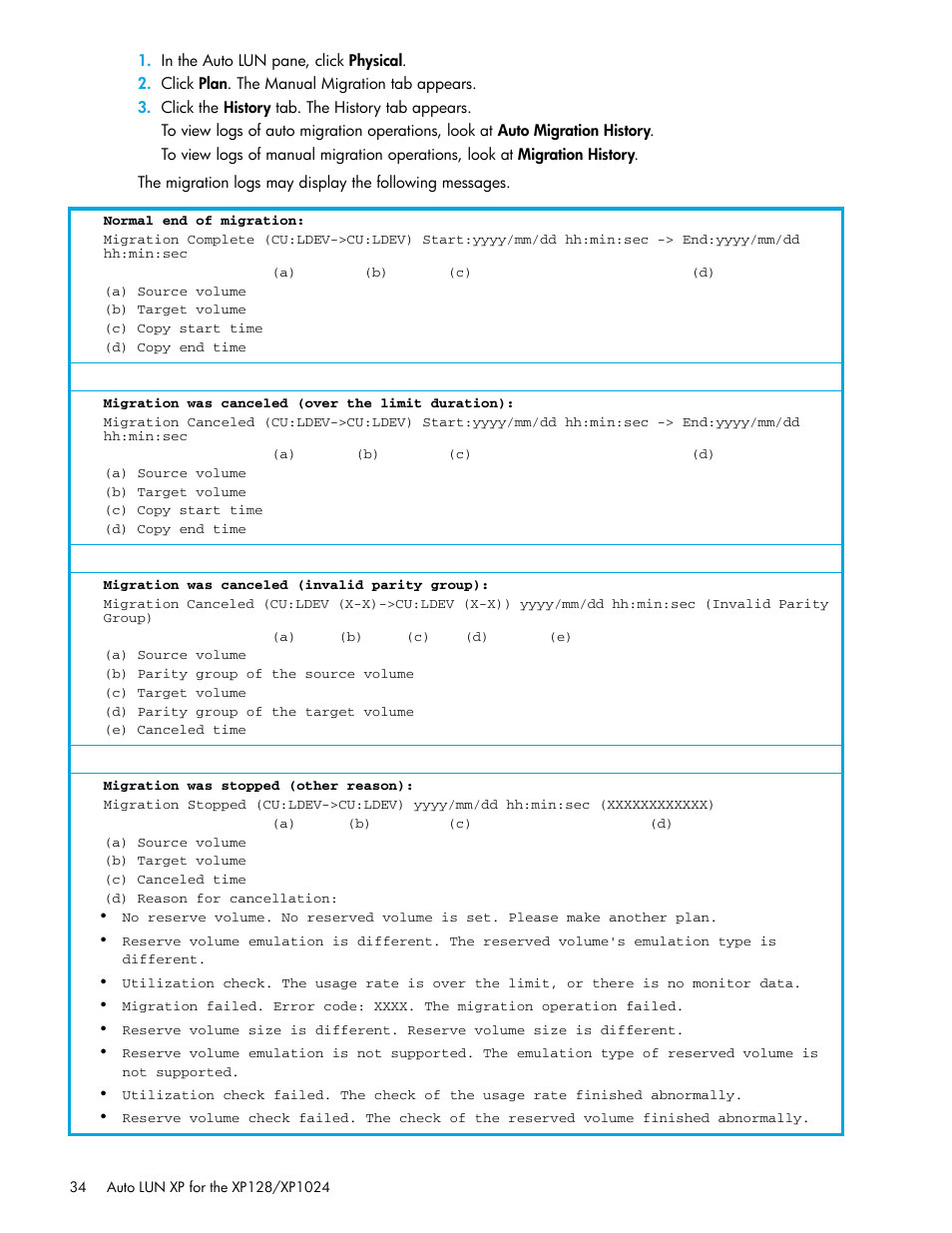 HP StorageWorks XP Remote Web Console Software User Manual | Page 34 / 56