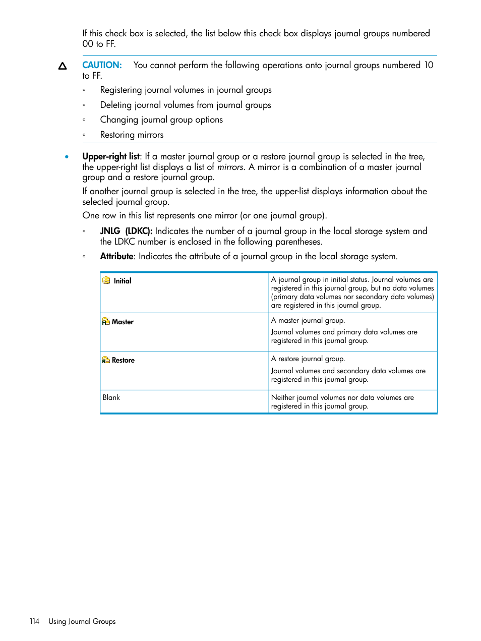 HP StorageWorks XP Remote Web Console Software User Manual | Page 114 / 203