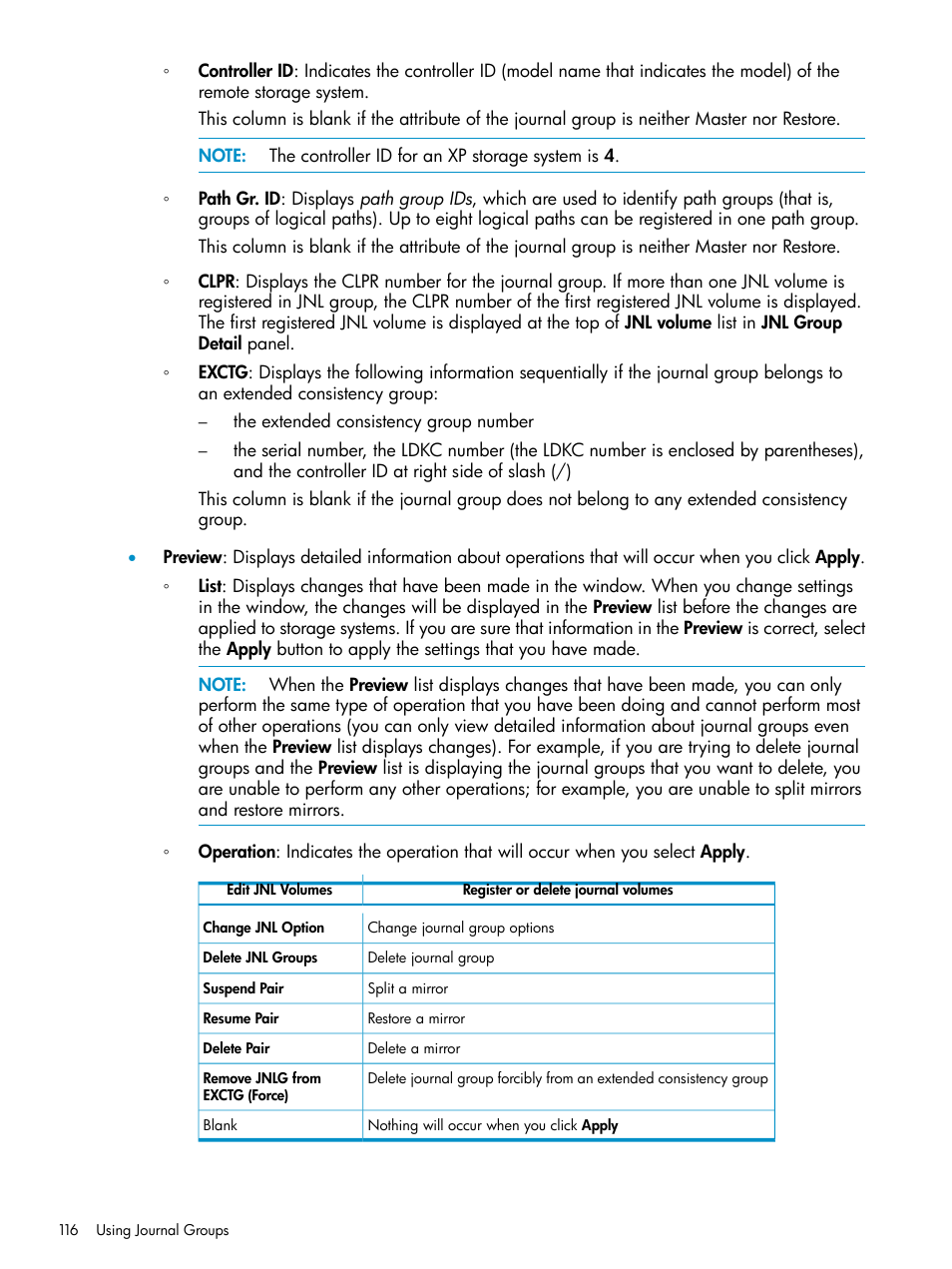 HP StorageWorks XP Remote Web Console Software User Manual | Page 116 / 203